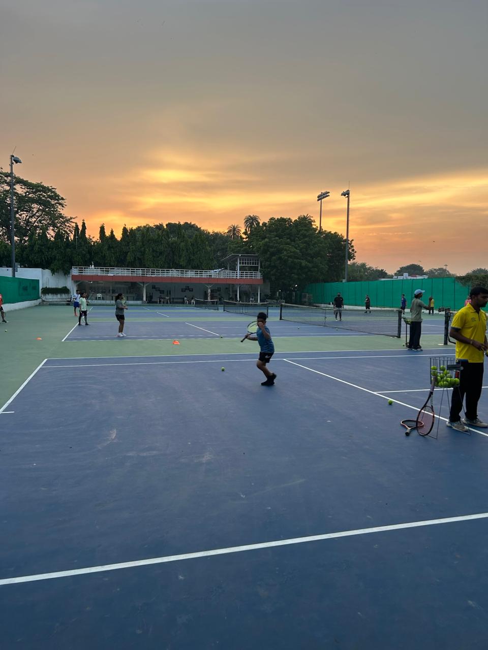 Multi-surface tennis courts in Delhi
